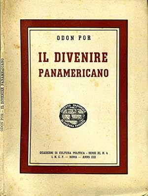 Seller image for Il Divenire Panamericano for sale by Biblioteca di Babele