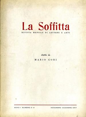 Bild des Verkufers fr La Soffitta zum Verkauf von Biblioteca di Babele