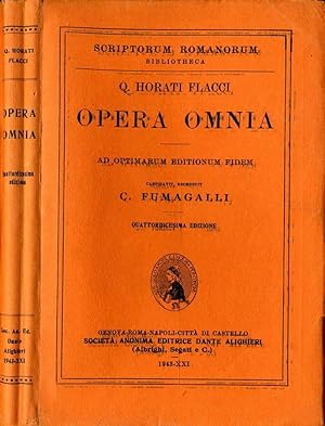 Bild des Verkufers fr Opera Omnia AD OPTIMARUM EDITIONUM FIDEM zum Verkauf von Biblioteca di Babele