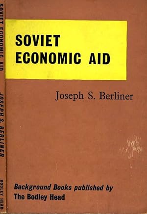 Bild des Verkufers fr Soviet Economic Aid zum Verkauf von Biblioteca di Babele