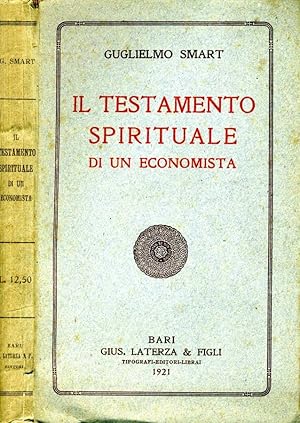 Bild des Verkufers fr Il Testamento Spirituale DI UN ECONOMISTA zum Verkauf von Biblioteca di Babele