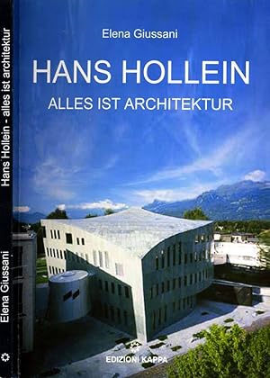 Bild des Verkufers fr Hans Hollein Alles ist architektur zum Verkauf von Biblioteca di Babele