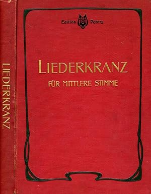Seller image for Liederkranz Fur Mittlere Stimme for sale by Biblioteca di Babele