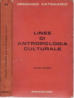 Seller image for LINEE DI ANTROPOLOGIA CULTURALE ( VOL.II ) for sale by Biblioteca di Babele