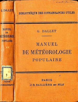 Imagen del vendedor de Manuel De Meteorologie Populaire a la venta por Biblioteca di Babele