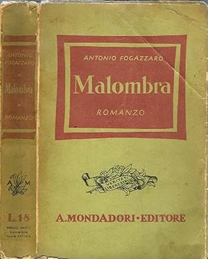 Immagine del venditore per MALOMBRA venduto da Biblioteca di Babele