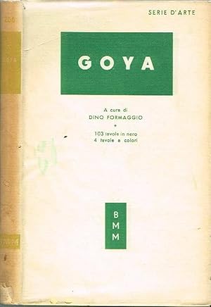 Imagen del vendedor de GOYA a la venta por Biblioteca di Babele