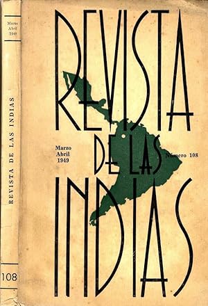 Seller image for Revista De Las Indias NUMERO 108 for sale by Biblioteca di Babele