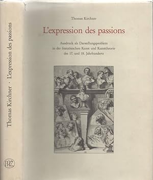 Bild des Verkufers fr L'expression des passions zum Verkauf von Biblioteca di Babele