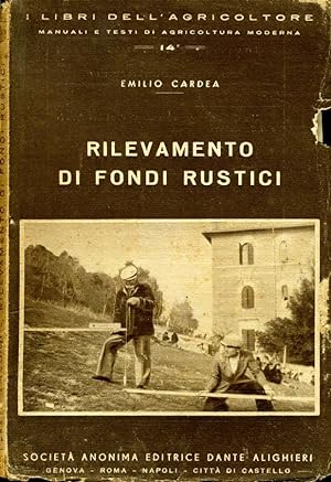 Bild des Verkufers fr Rilevamento Di Fondi Rustuci zum Verkauf von Biblioteca di Babele