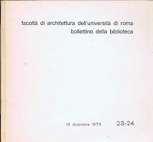 Bild des Verkufers fr Bollettino della Biblioteca zum Verkauf von Biblioteca di Babele