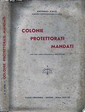 Bild des Verkufers fr Colonie Protettorati Mandati zum Verkauf von Biblioteca di Babele
