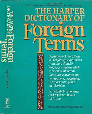 Seller image for The Harper Dictionary of Foreign Terms for sale by Biblioteca di Babele