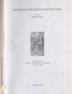 Bild des Verkufers fr Catalogo vichiano napoletano zum Verkauf von Biblioteca di Babele