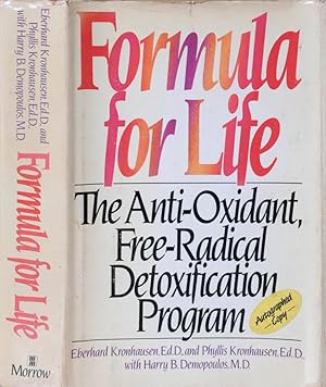 Seller image for Formula for life The anti-oxidant, free-radical detoxification program for sale by Biblioteca di Babele