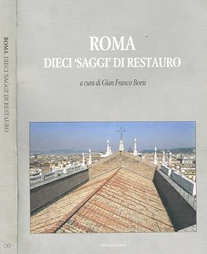Image du vendeur pour ROMA DIECI 'SAGGI' DI RESTAURO mis en vente par Biblioteca di Babele