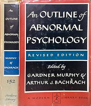 Imagen del vendedor de An outline of abnormal psychology a la venta por Biblioteca di Babele