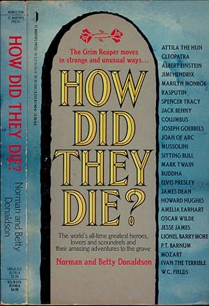 Seller image for How did they die? for sale by Biblioteca di Babele