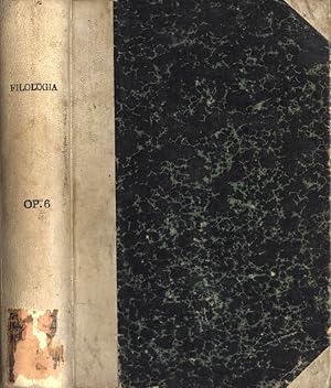 Immagine del venditore per Filologia Nozze Res Frozali - Il pensiero e il gusto estetico in Italia - Due conferenze: Il Fedone di Platone e Il Principe di Machiavelli - Ippolito Nievo - I francescani nella Divina Commedia - Contributo della citt di Vercelli alla storia della cultura itali venduto da Biblioteca di Babele