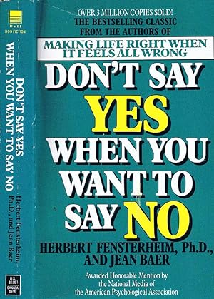 Seller image for Don't Say Yes When You Want to Say No for sale by Biblioteca di Babele