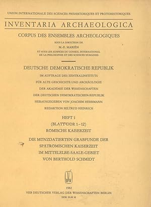 Bild des Verkufers fr Romische Kaiserzeit Heft 1 (blatt DDR 1 - 12) zum Verkauf von Biblioteca di Babele