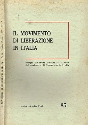 Bild des Verkufers fr IL MOVIMENTO DI LIBERAZIONE IN ITALIA zum Verkauf von Biblioteca di Babele