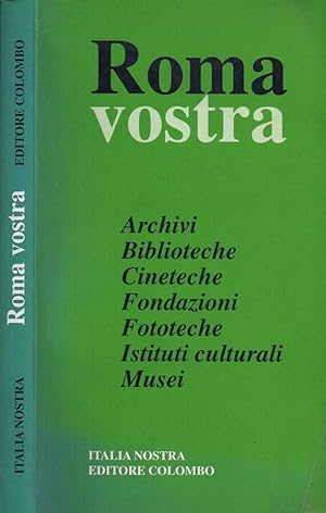 Bild des Verkufers fr Roma Vostra zum Verkauf von Biblioteca di Babele