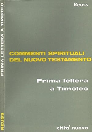 Bild des Verkufers fr PRIMA LETTERA A TIMOTEO zum Verkauf von Biblioteca di Babele
