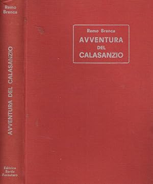 Imagen del vendedor de AVVENTURA DEL CALASANZIO a la venta por Biblioteca di Babele