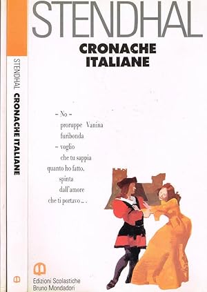 Immagine del venditore per CRONACHE ITALIANE venduto da Biblioteca di Babele
