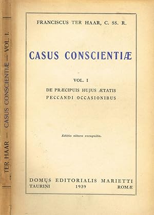 Image du vendeur pour CASUS CONSCIENTIAE vol.I DE PRAECIPUIS HUJUS AETATIS PECCANDI OCCASIONIBUS mis en vente par Biblioteca di Babele