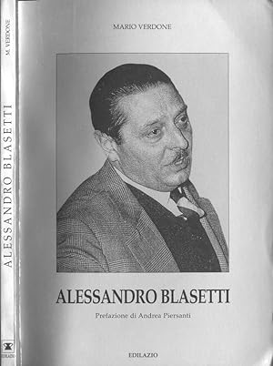 Bild des Verkufers fr Alessandro Blasetti zum Verkauf von Biblioteca di Babele