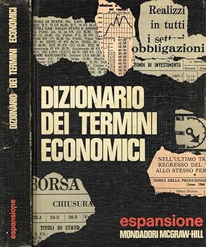 Immagine del venditore per DIZIONARIO DEI TERMINI ECONOMICI venduto da Biblioteca di Babele