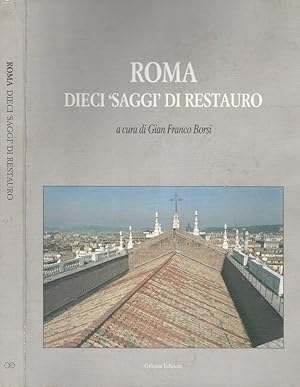 Image du vendeur pour Roma dieci "saggi" di restauro mis en vente par Biblioteca di Babele