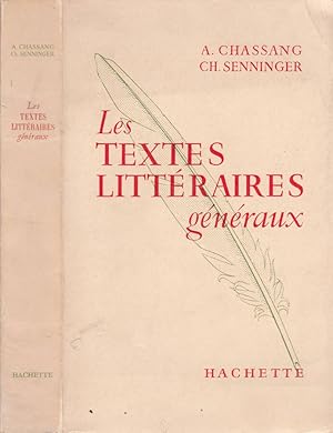 Image du vendeur pour Les Textes littraires gnraux mis en vente par Biblioteca di Babele