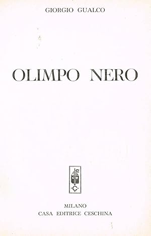 Seller image for OLIMPO NERO for sale by Biblioteca di Babele