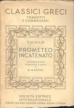 Bild des Verkufers fr Prometeo incatenato zum Verkauf von Biblioteca di Babele