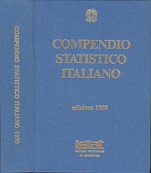 Bild des Verkufers fr Compendio statistico italiano Edizione 1990 zum Verkauf von Biblioteca di Babele