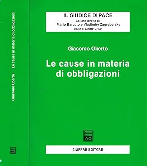 Seller image for LE CAUSE IN MATERIA DI OBBLIGAZIONI for sale by Biblioteca di Babele