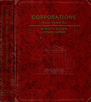 Bild des Verkufers fr Cases and materials on the Law of Corporations zum Verkauf von Biblioteca di Babele