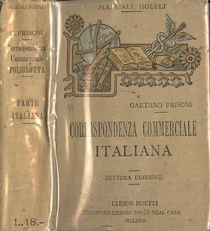 Bild des Verkufers fr Corrispondenza commerciale italiana zum Verkauf von Biblioteca di Babele