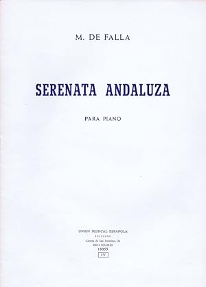 Immagine del venditore per Serenata Andaluza Para Piano venduto da Biblioteca di Babele