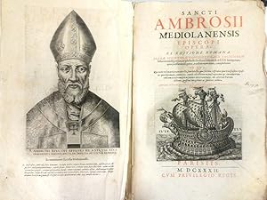 Sancti Ambrosii Mediolanensis episcopi opera ex editione romana sacrae scripturae contextum ad fa...