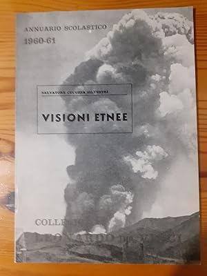 Image du vendeur pour VISIONI ETNEE, mis en vente par Libreria antiquaria Pagine Scolpite