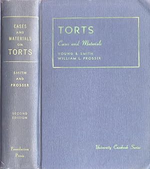 Imagen del vendedor de Cases and materials on torts a la venta por Biblioteca di Babele