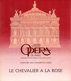 Bild des Verkufers fr Le Chevalier a la Rose (Der Rosenkavalier) Commedia per musica in tre atti zum Verkauf von Biblioteca di Babele