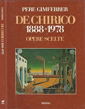 Immagine del venditore per De Chirico 1888 - 1978 Opere Scelte venduto da Biblioteca di Babele