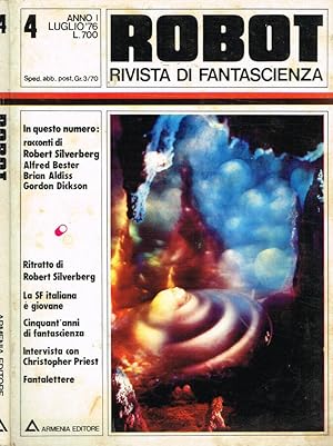 Bild des Verkufers fr ROBOT n.4 anno I RIVISTA DI FANTASCIENZA zum Verkauf von Biblioteca di Babele