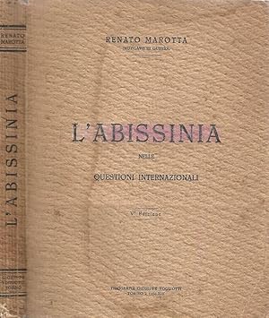 Bild des Verkufers fr L' Abissinia nelle Questioni Internazionali zum Verkauf von Biblioteca di Babele