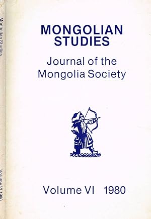 Imagen del vendedor de MONGOLIAN STUDIES vol. VI JOURNAL OF THE MONGOLIA SOCIETY a la venta por Biblioteca di Babele